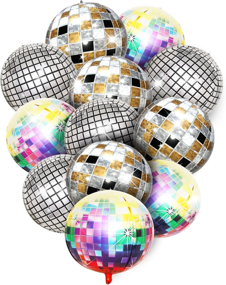 Ballonnen (gemengd 12 stuks)