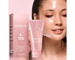 Collagen Night Wrapping Mask – Collageen Sleeping Mask – Korean Skincare – Anti-Aging – Hydraterend & Verstevigend – collageen - Glass Skin Effect – Peel Off Nachtmasker