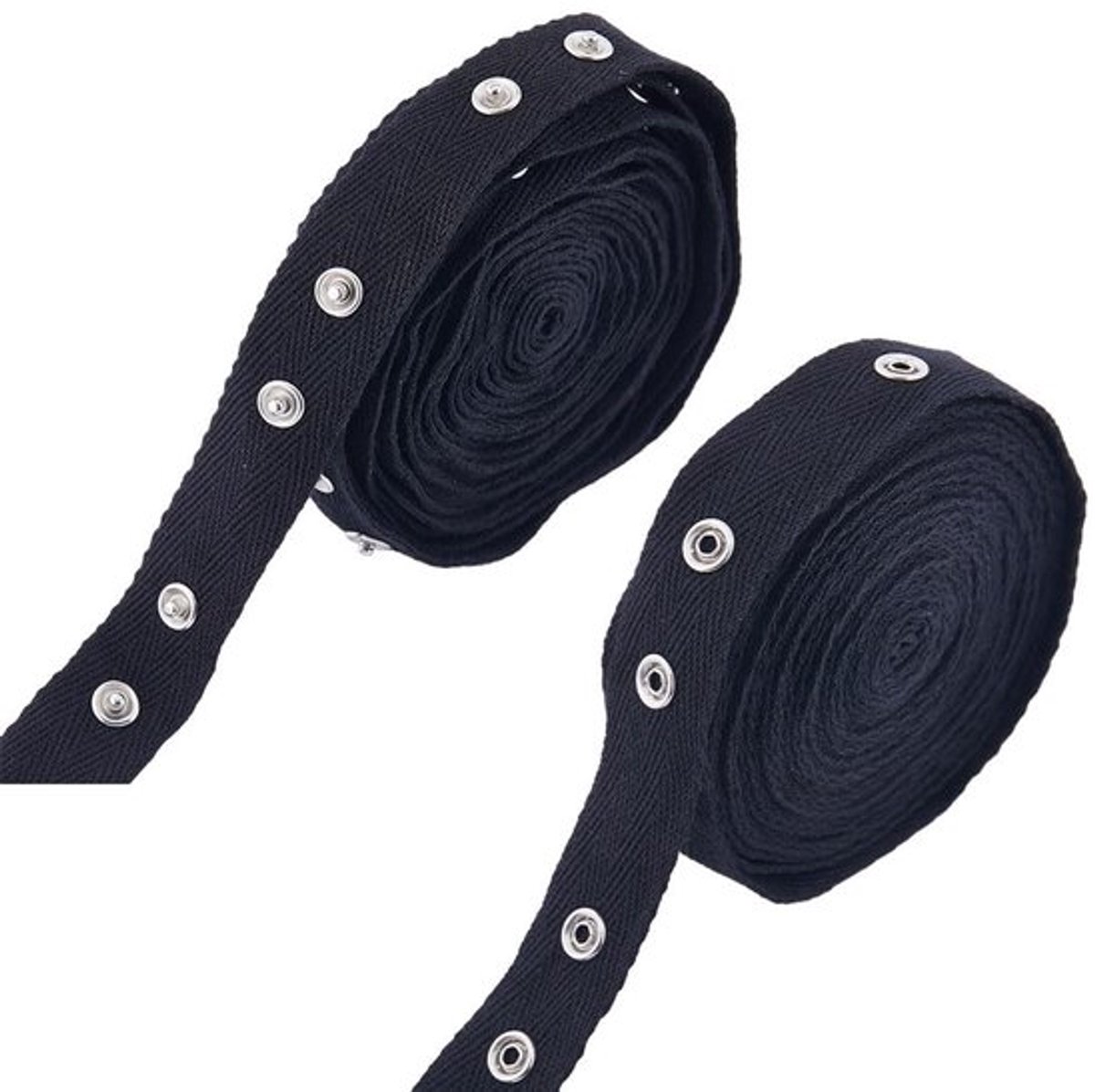 Jhubersproducts - Naaien Snap Tape - Metalen Snap Tapes - Zachte Doek