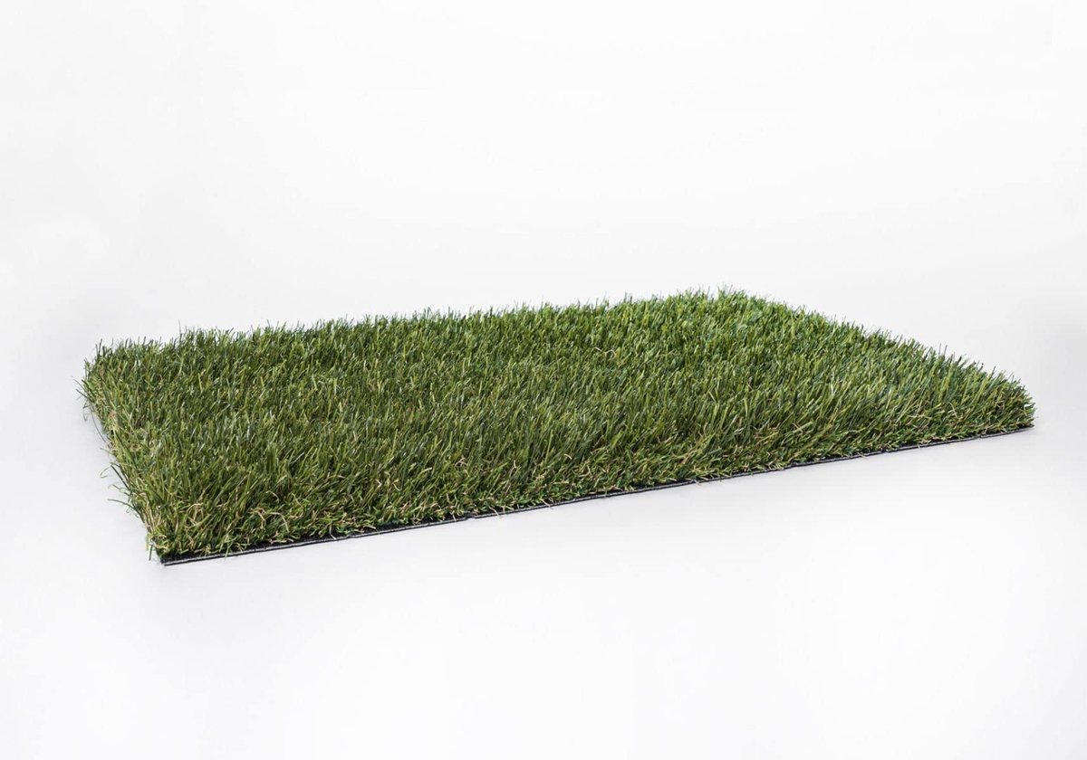 Kunstgras Cyprus voor tuin of balkon - Poolhoogte 40 mm - Gewicht ca. 3015 g/m² - UV-Garantie 20 jaar (DIN 53387) Afmeting: 2 m x 2.5 m