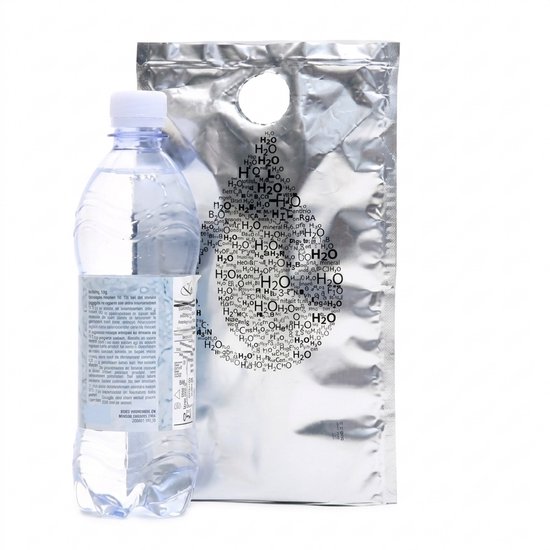 Cool BottleBag - Waterfles Koeltas - Isolerende Flessenkoeler - Herbruikbaar - Zilver van Cool — afbeelding 2