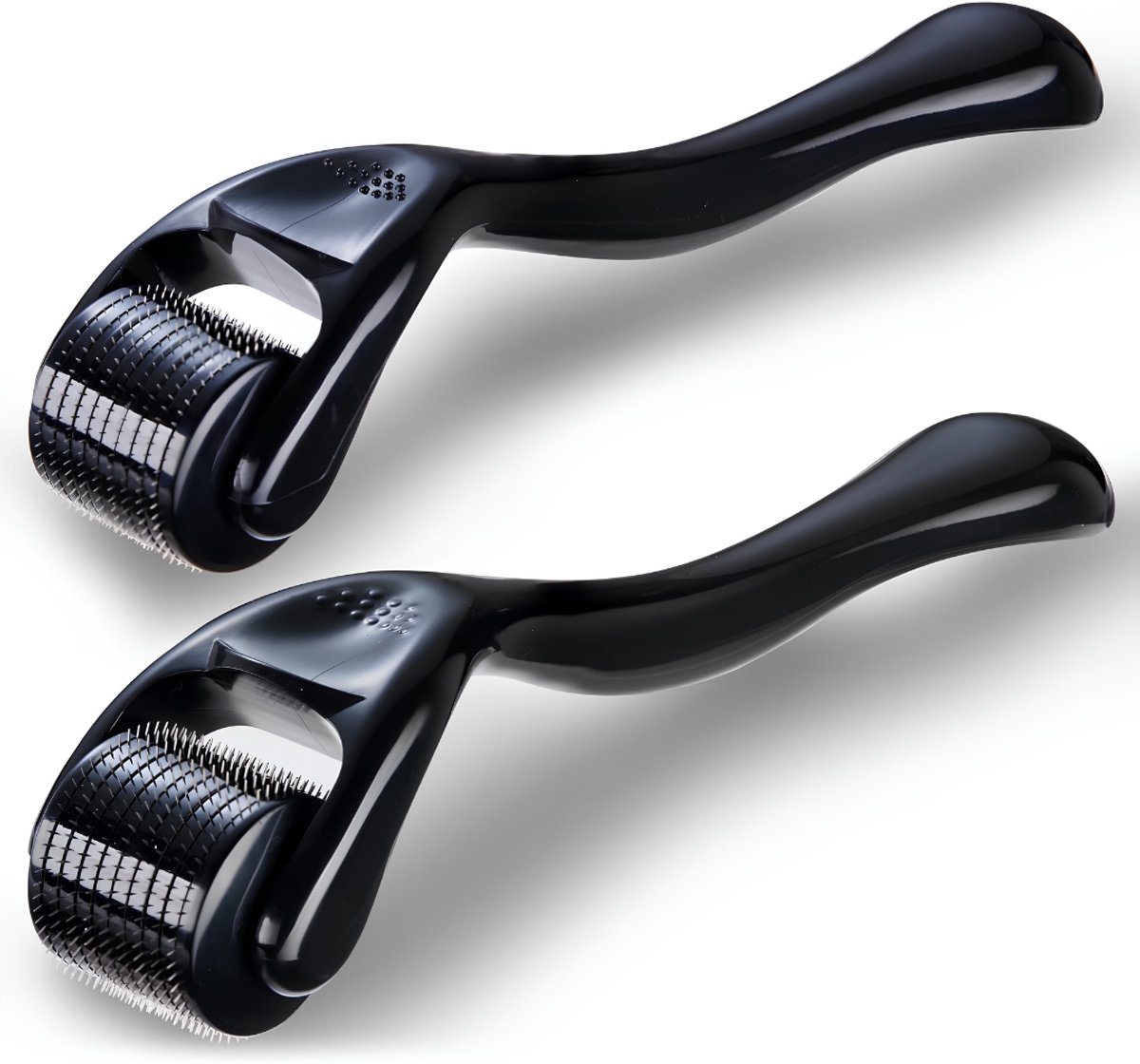 KAD® Dermaroller Haargroei - Dermaroller - Zwart - 8cm x 2cm x 1cm