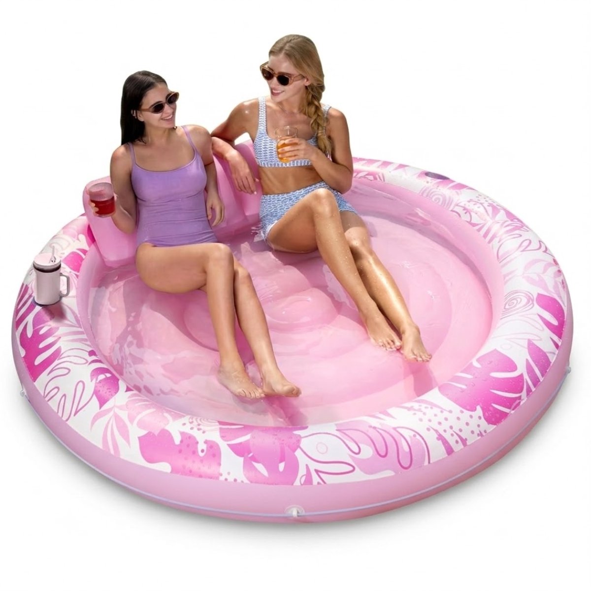 CRLYN® Tanningbed - Tanningluchtbed - Tanning Pool Bed - Roze