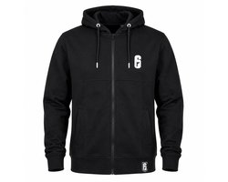 Bioworld – Rainbow Six Siege Vest met Rits – Zwart – Maat M