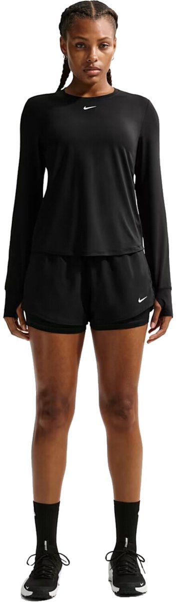 Nike One Dri-fit Dames Tight Dx6012-013 - Kleur Zwart-multicolour - Maat S van Nike — afbeelding 5