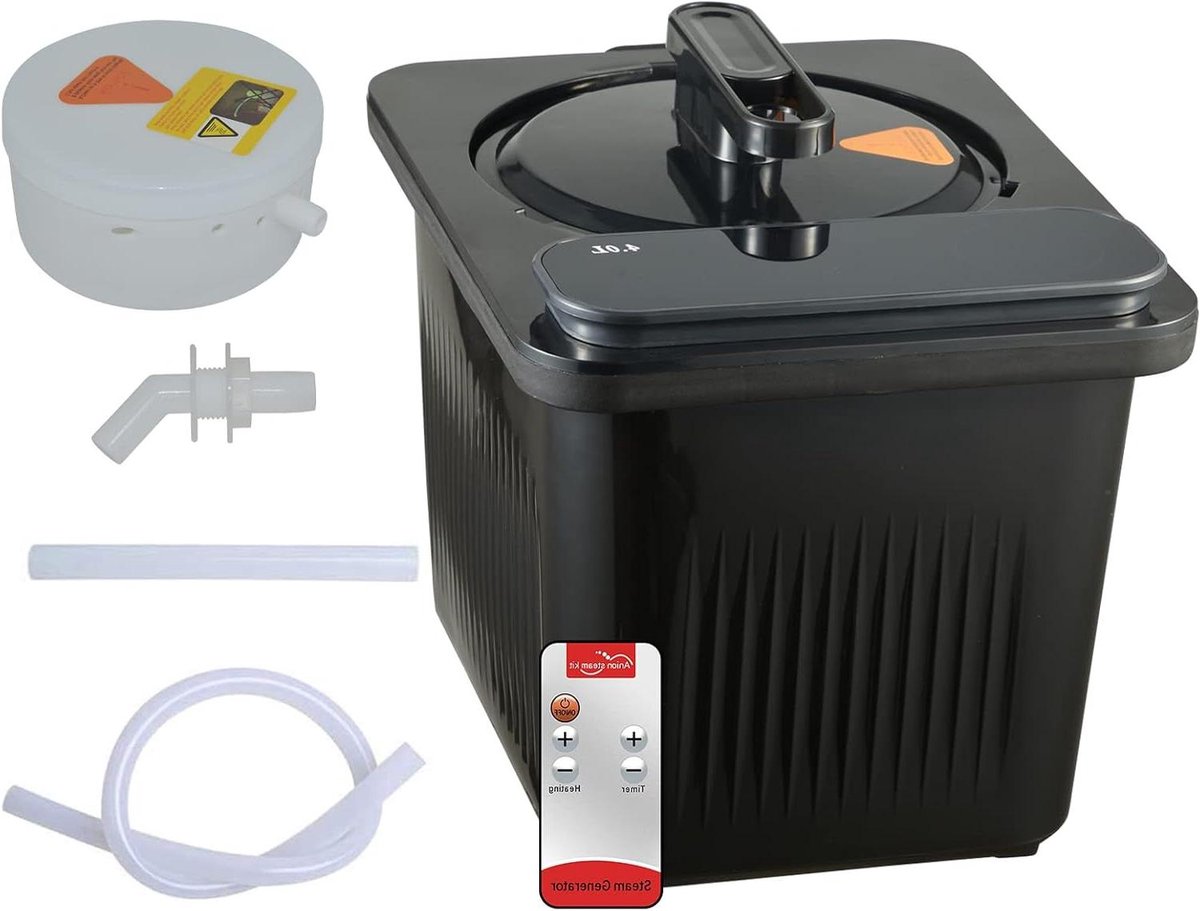Draagbare Stoomgenerator voor Sauna 4L met Afstandsbediening en Timer