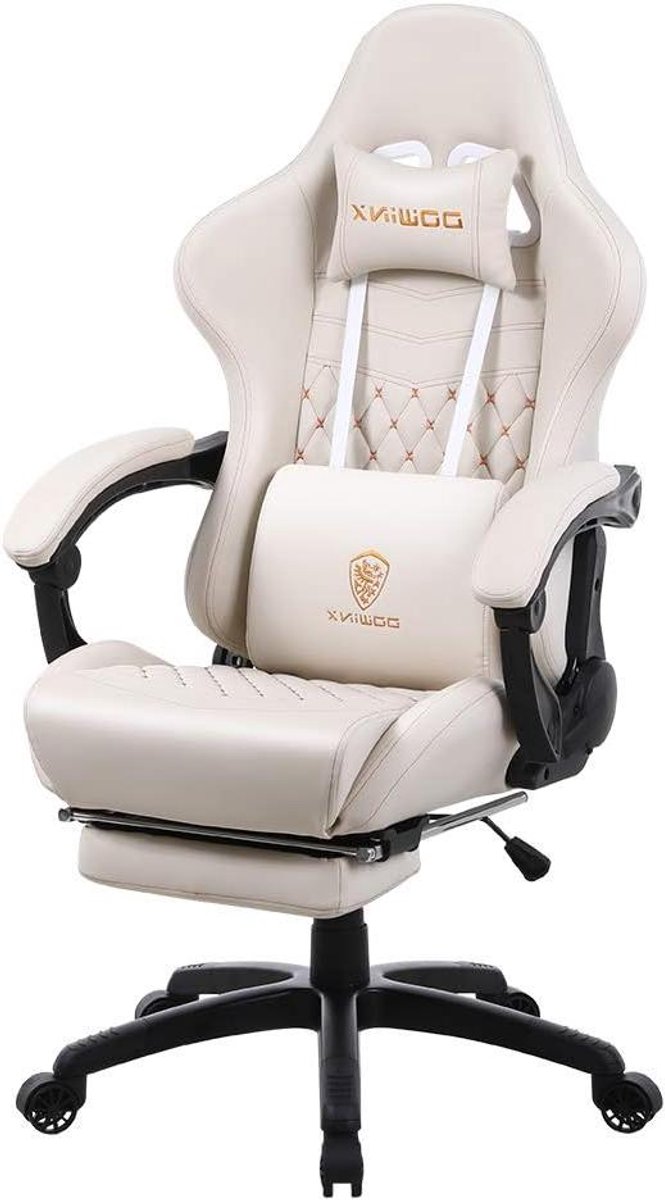 Luxe Ergonomische Gamingstoel met Massage en Voetensteun
