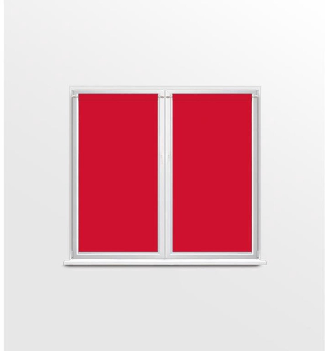 d'Ocre Dolly Paar van Gebroken Zonde, Polyester, Rood, 70x120 cm