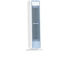 Novendo Goods - Torenventilator bladloos met luchtkoeling - Stille ventilator met sterke luchtstroom voor kantoor en thuis - Draagbare aircooler