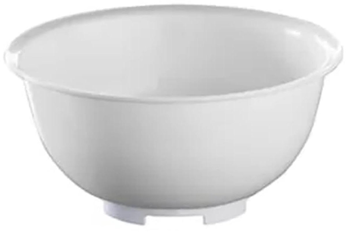 Polypropyleen Mengkom - Beslagkom Keuken - Voedsel Bereiden - Hittebestendig - 39.5 cm 11L - Wit
