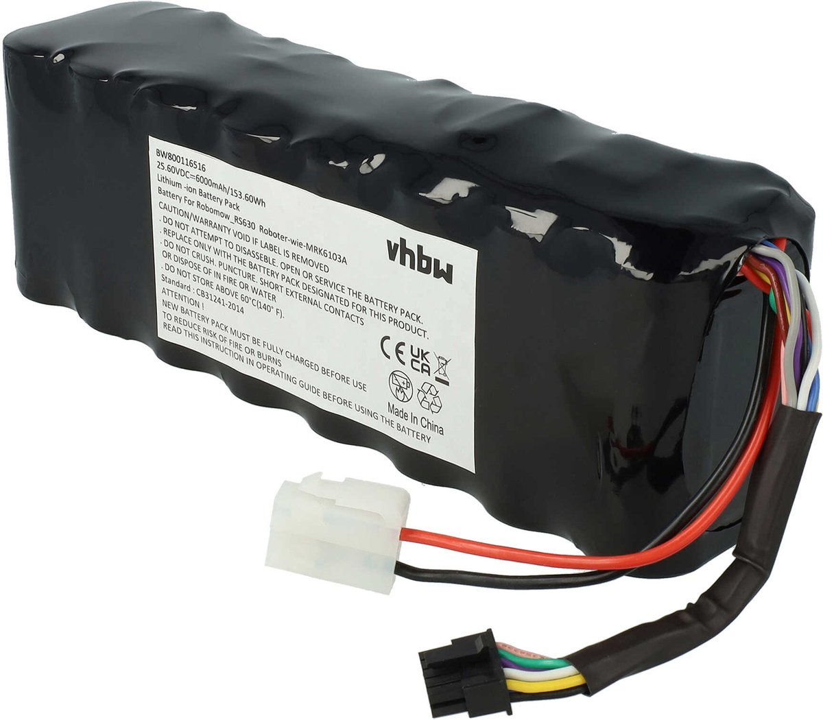 vhbw-accu compatibel met Wolf Garten RoboScooter 3000 grasmaaier (6000mAh 25,6V LiFePO4)