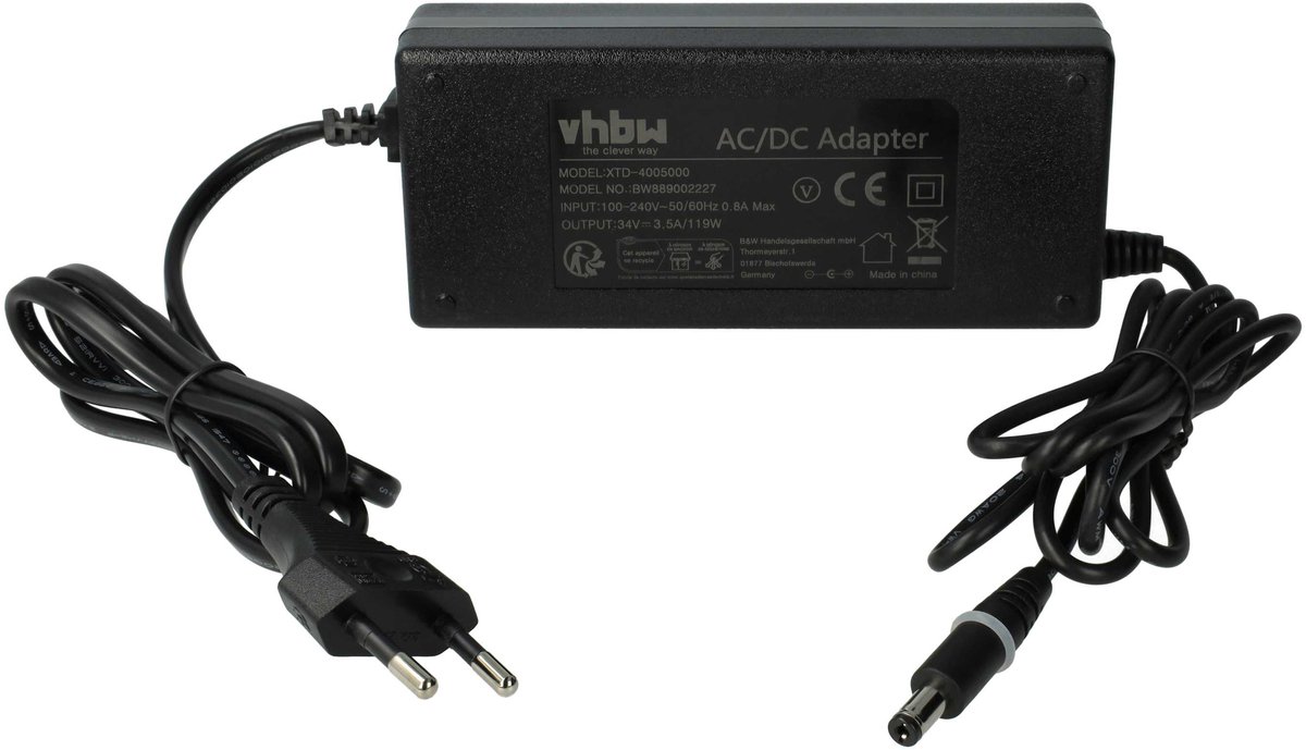 vhbw-voeding compatibel met Robomow MS, RS, Pro, RS635 Pro S, XT3, TS robotmaaiers - 18 cm