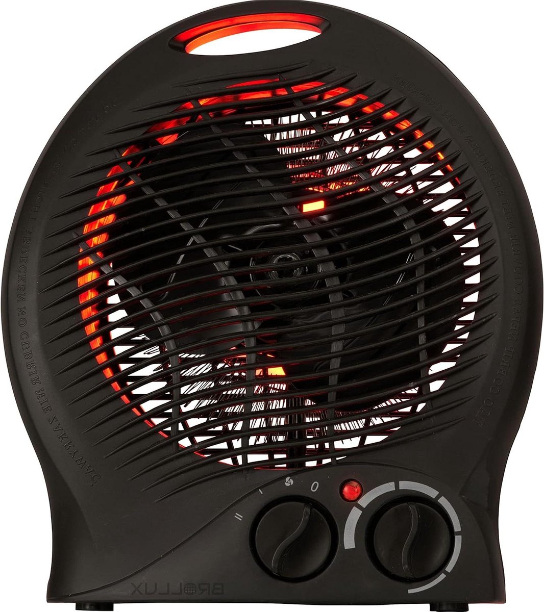 Elektrische Kachel - Mobiele Verwarming - Ruimte Verwarmen - Met Thermostaat - Tot 20 m2 - Zwart
