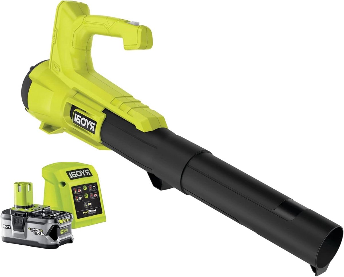 Elektrische Bladblazer - Tuinblower Krachtig - Bladeren Verwijderen - Turbo Jet Technologie - 71 m³/min - Grijs