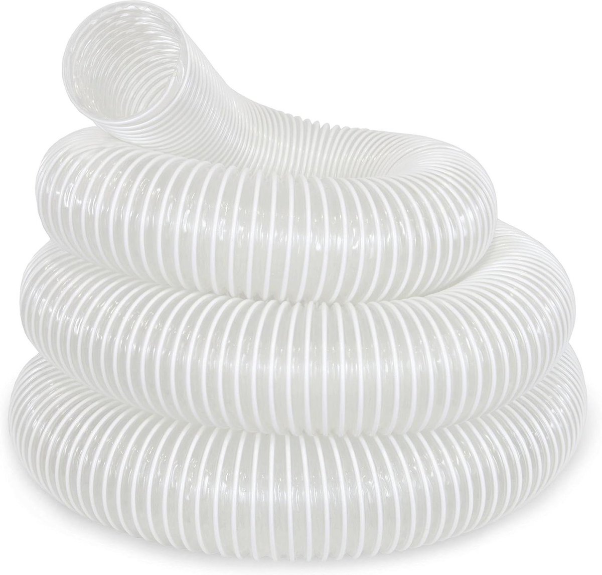Stofafzuigslang - Universele slang - Werkplaats Schoonhouden - Helder Materiaal - 4-inch x 20-voet - Transparant