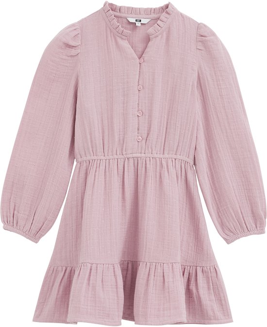 WE Fashion Meisjes jurk met structuur