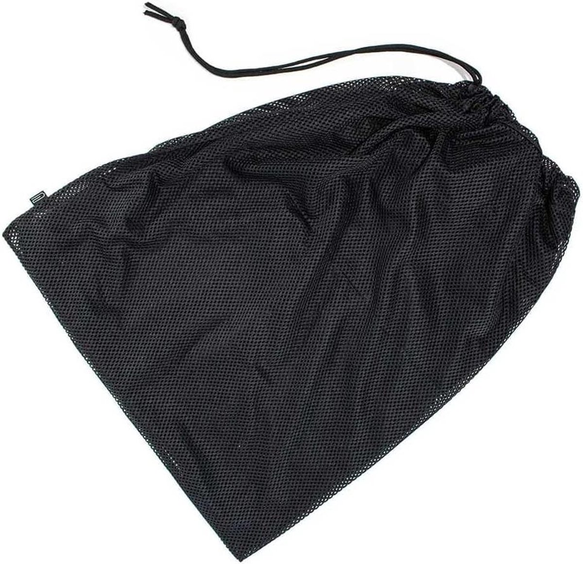 Ventilerende Gaaszak met Trekkoord (61x91 cm) - Zwart - Wasbaar & Herbruikbaar voor Wasgoed, Sportkleding en Camping