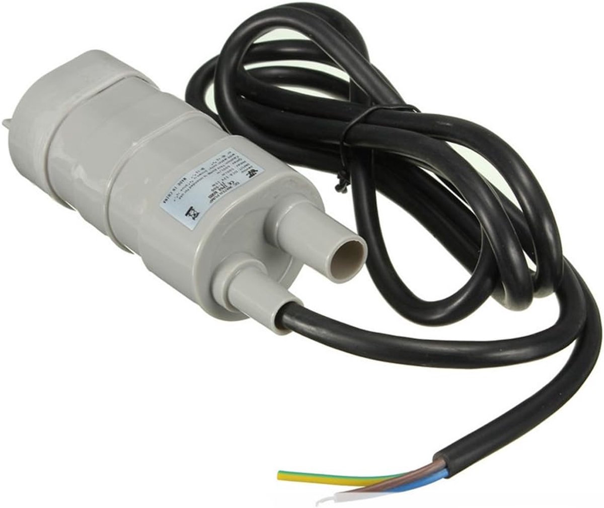 Dompelpomp 12volt - Dompelpomp Zwembad - Dompelpomp Vuil Water - 1000L/H - 5m Kop - Laag Geluidsniveau - voor Tuinirrigatie, Vijvers, Aquariums, enz – foto 3