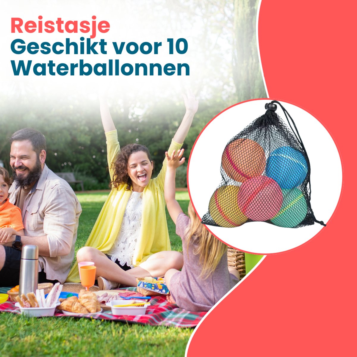 Ressplash® 10 Herbruikbare Waterballonnen - 10 stuks - Gratis E-Book - Bekend van TikTok - Waterballonnen zelfsluitend - Zwembadspelletjes - Zwembadspeelgoed - Waterbal - waterspeelgoed - Zwembad — afbeelding 12