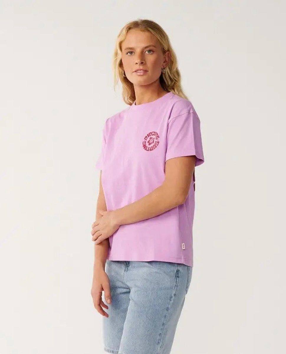 Rip Curl Surf Puff Party Pack Relaxed Bright Lilac Roze