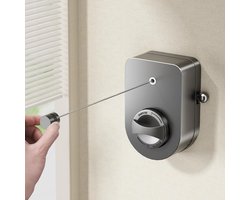 Wasknijper Intrekbaar - Drooglijn Ophangsysteem - Kleding Drogen - Anti-doorzak Mechanisme - 4.2 Meter - Zilver