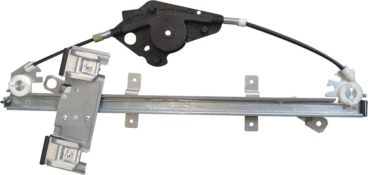 Raamheffer Rechts - Ruitmechanisme Auto - Auto Reparatie - Mechanische Bediening - Standaard Maat - Zwart