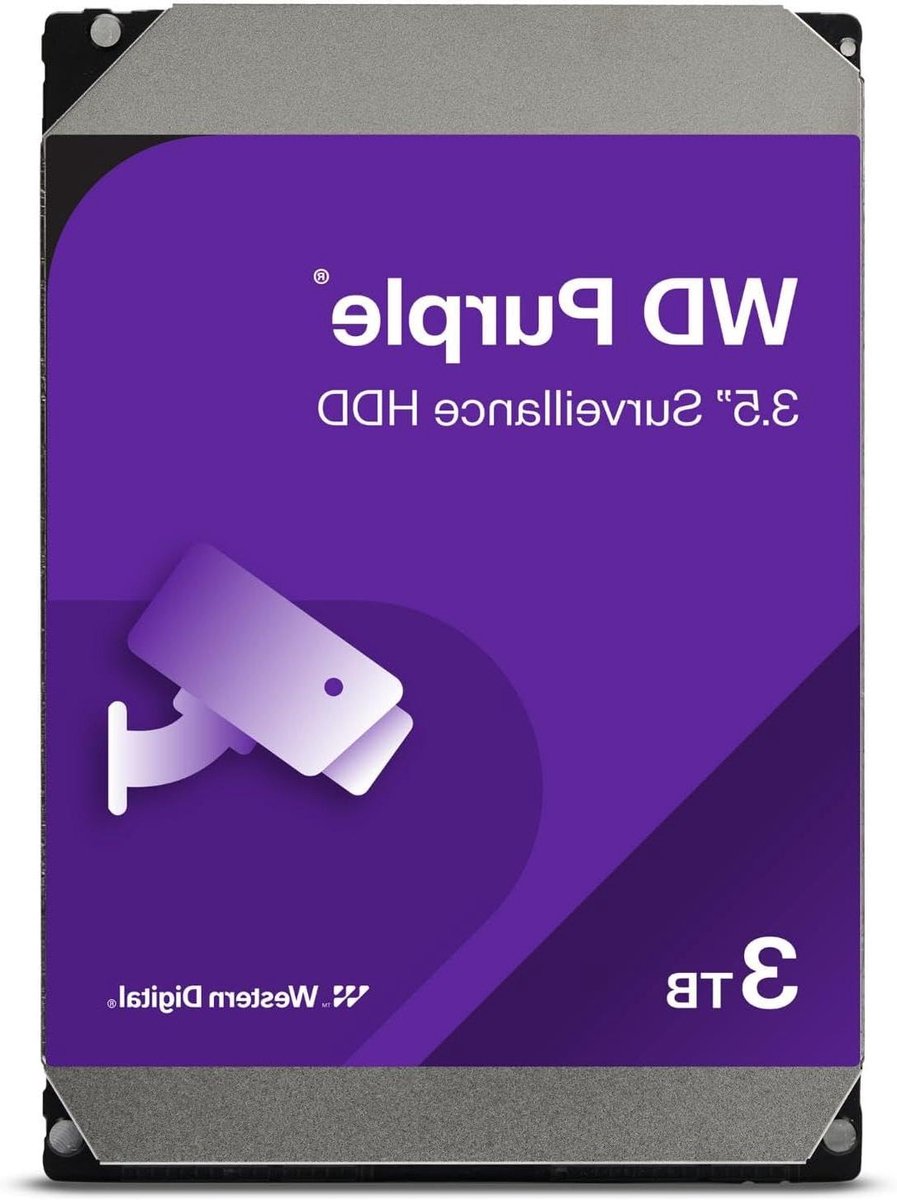 Interne Harde Schijf - Opslag Schijf - Data Opslag - Surveillance Geoptimaliseerd - 3 TB - Zilver