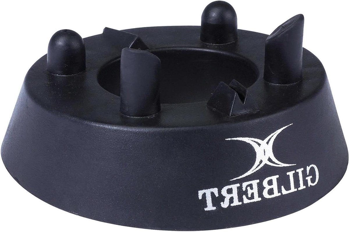 Golf Tee - Rugby Tee - Sporten Oefenen - Gegoten Rubber Constructie - 450 mm - Zwart Groen