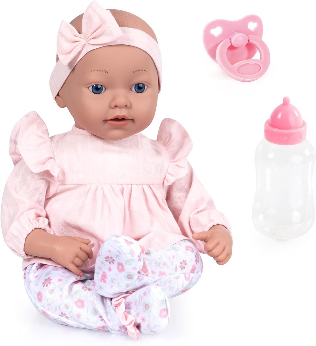 Babypop - Reborn pop Levensechte pop - Kinderspel - Realistisch gemodelleerd - 38 cm - Roze