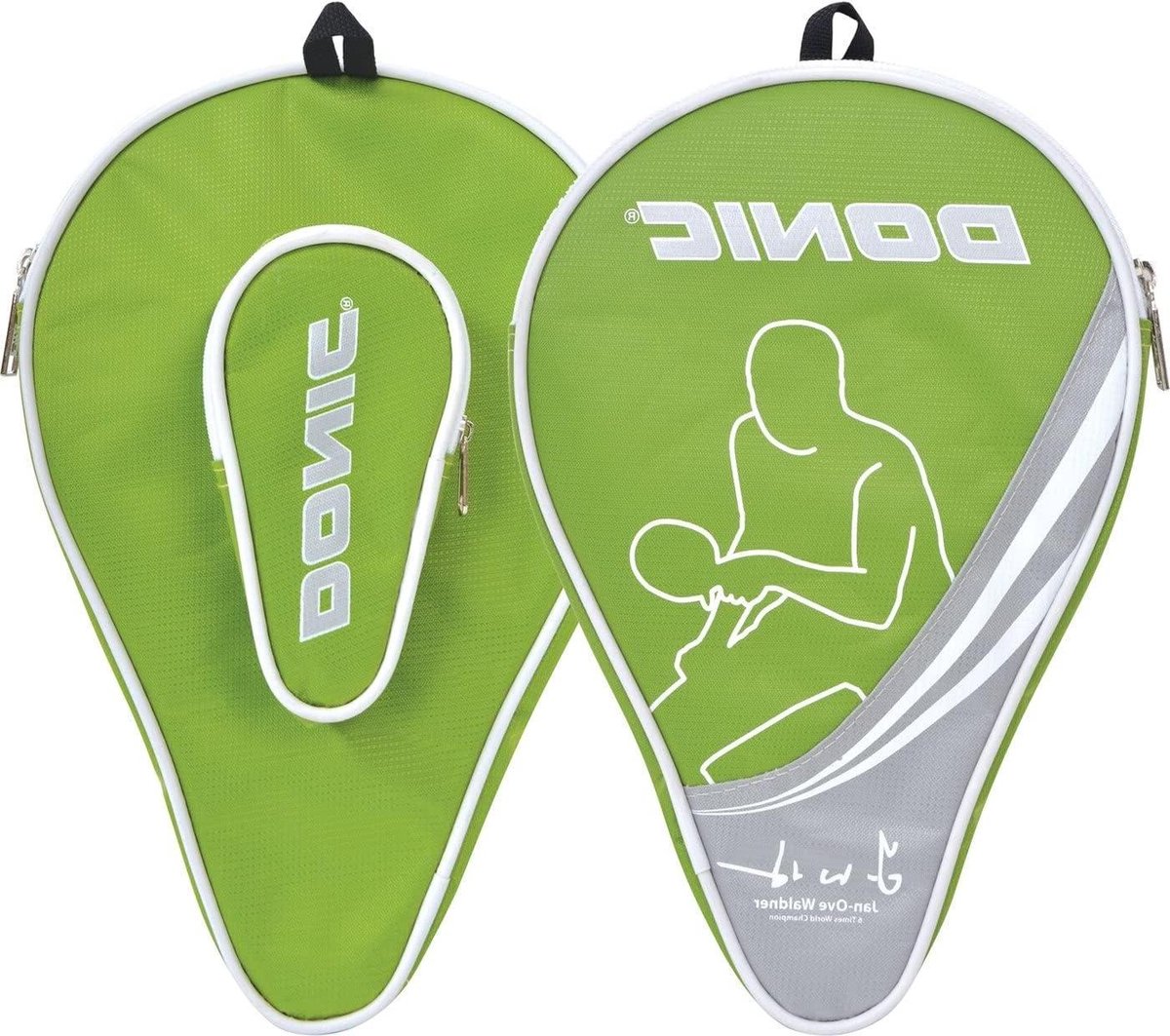 Tafeltennis Rackethoes - Tafeltennis Tas Racket - Bescherming Racket - Extra Balvak - 3 Ballen - Zwart