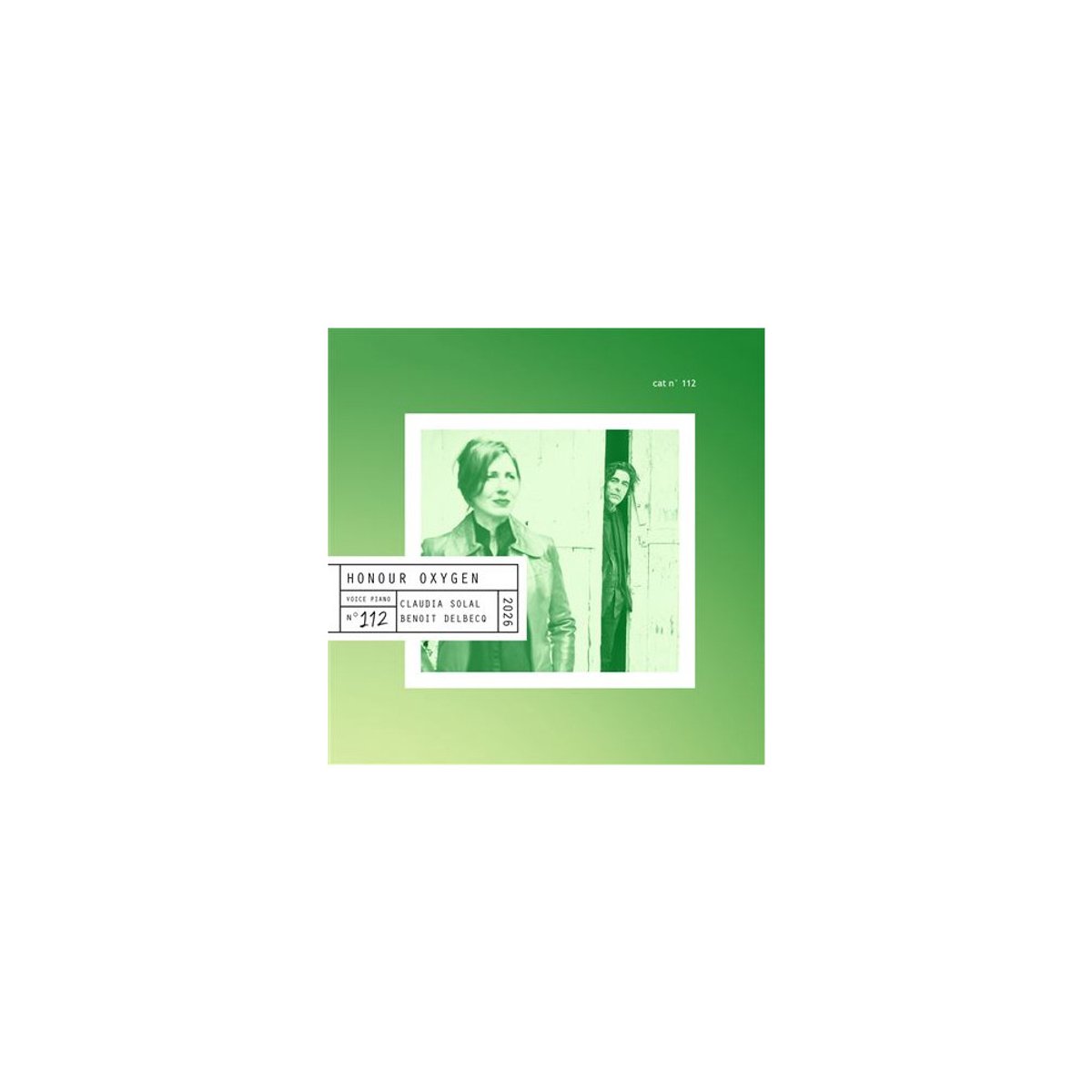 Benoit Delbecq & Claudia Solal - Honour Oxygen! (CD)