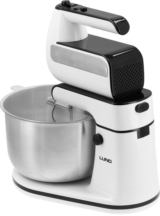Handmixer met RVS Mengkom - 500W van Lund — afbeelding 3