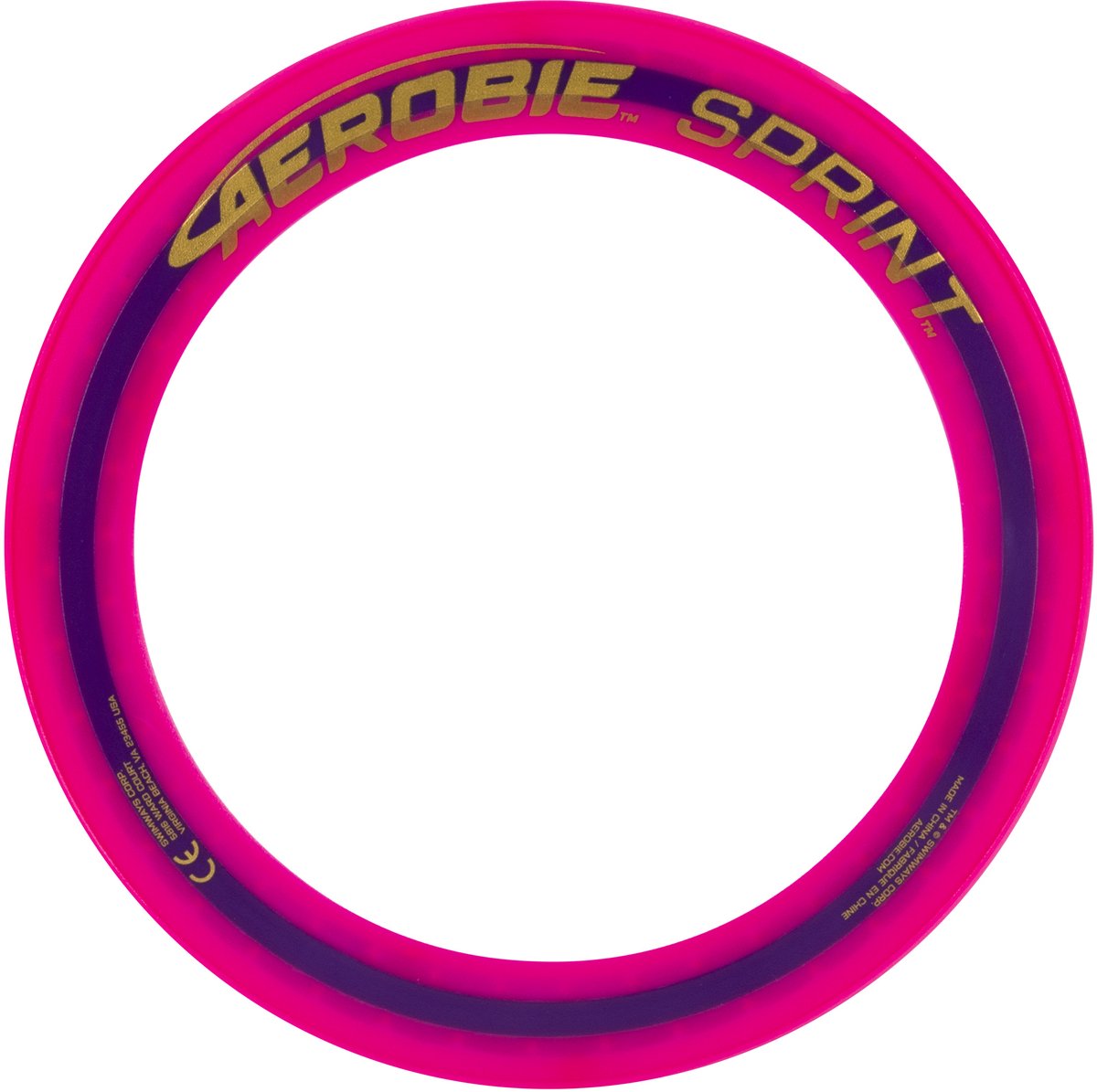 AEROBIE-Sprint Werpring Roze klein model A-10