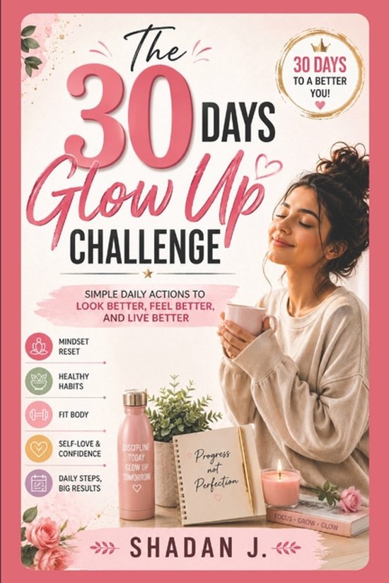 The 30 Days Glow up Challenge - cover