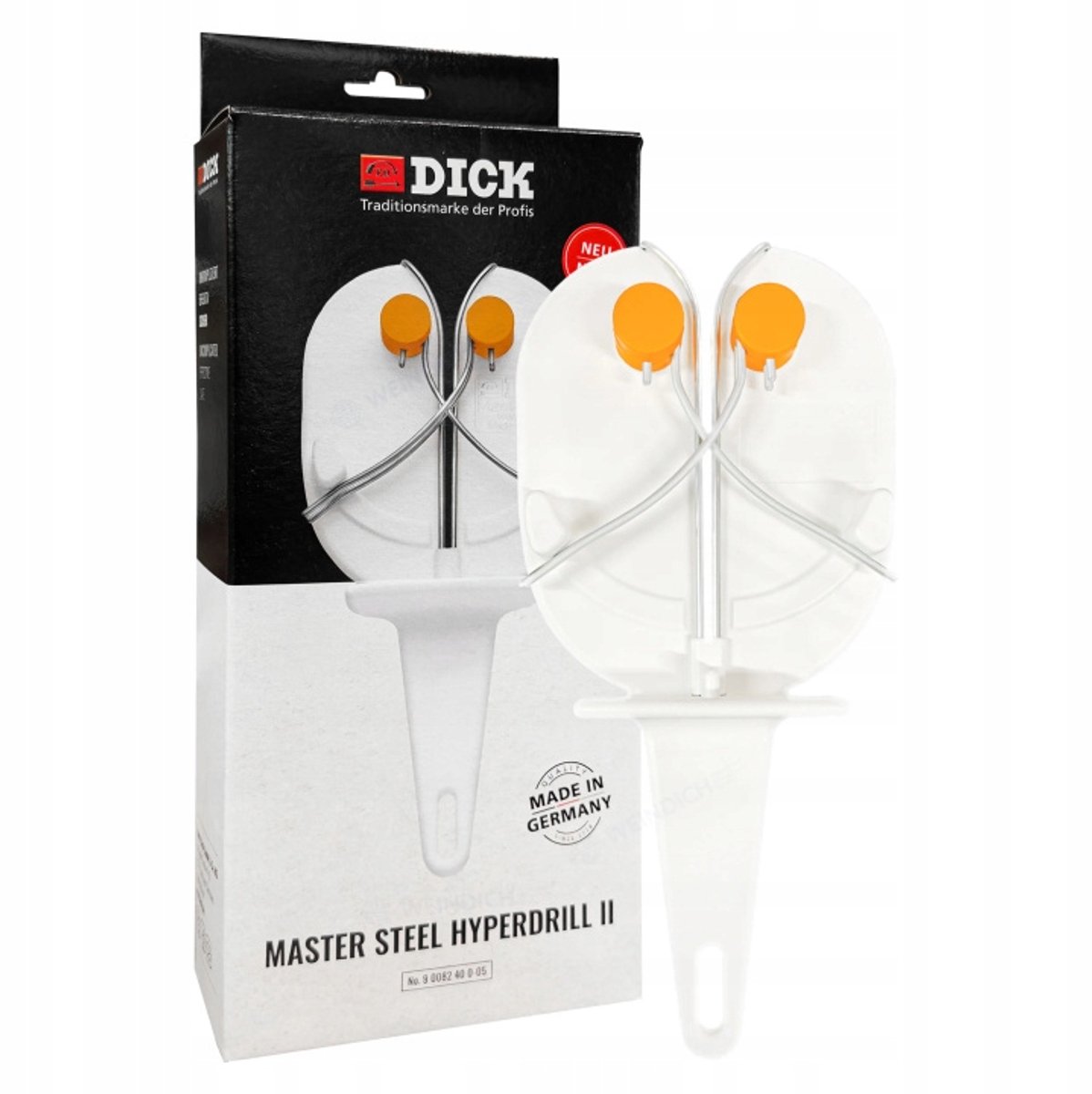 DICK Master HyperDrill II - Professionele Messenslijper - 90082400-05 - Roestvrijstalen Behuizing - Handmatig of Tafelgebruik