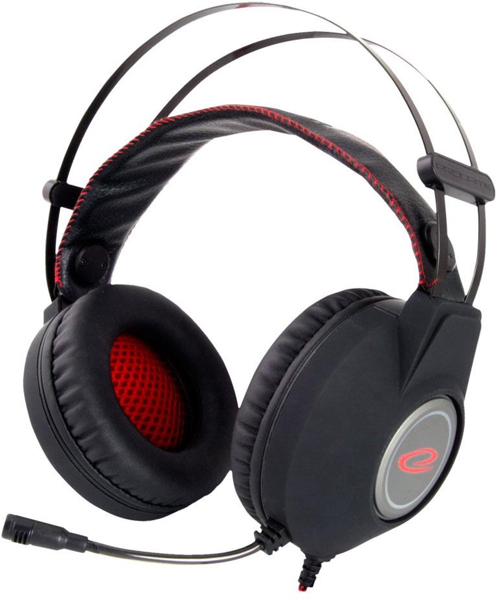 Esperanza NIGHTCRAWLER Serie - Gaming Koptelefoon - Czarno-czerwone - Met Microfoon