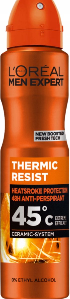 L'Oreal Men Expert - Antitranspirant Spray - Thermische Weerstand - Voor Mannen - 250 ml