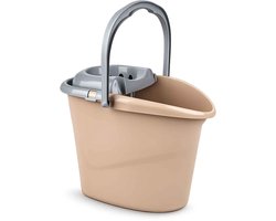 Dweilemmer – Met wringer en hengsel – 15 liter – 29 cm – Enkele emmer