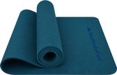 MyBodyFuel Yoga Mat - 6 mm - 183x63 cm - Blauw - Duurzaam TPE - Anti-Slip Fitnessmat