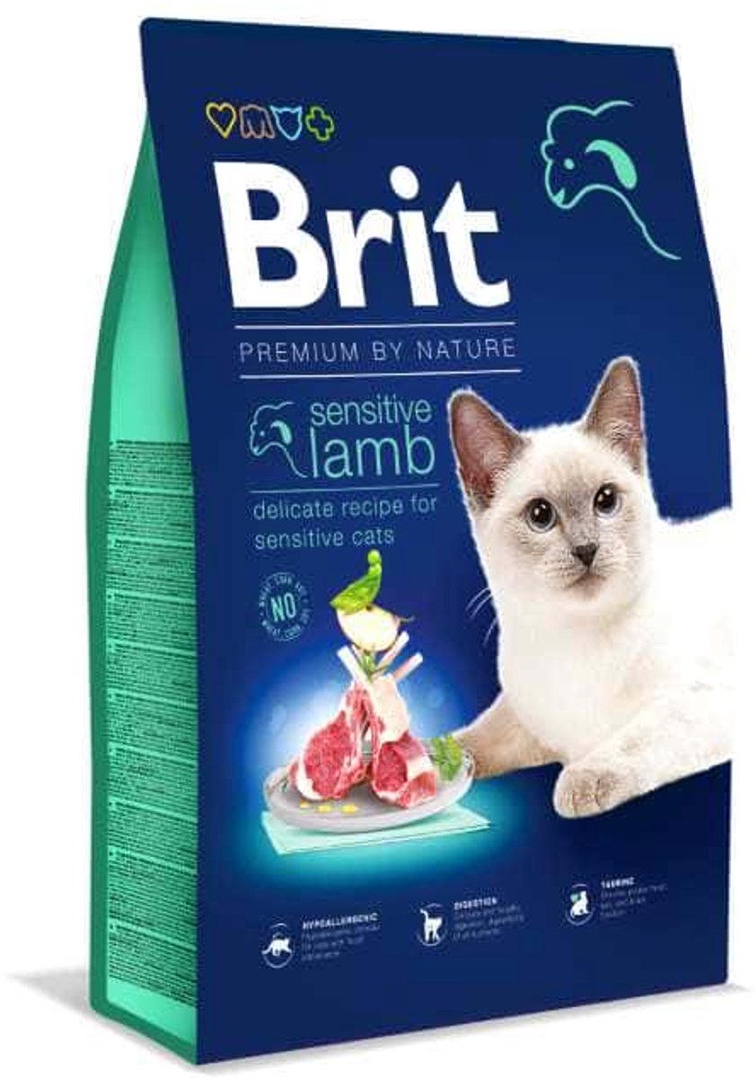 Brit Premium kat sensitive 8kg