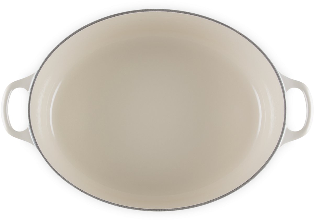 Le Creuset Gietijzeren Braadpan Tradition Ovaal 31 Cm Creme