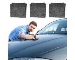 Set van 5 nano-polijstdoekjes - voor het verwijderen van krassen op auto's - polijst oppervlakken gemakkelijk - repareert krassen op auto-oppervlakken en scheepslak - 10 cm x 20 cm