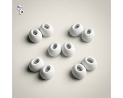 Vervangende oortips voor Apple AirPods Pro 3 - Vervangende oortips in-ear - Replacement ear tips - wit Large