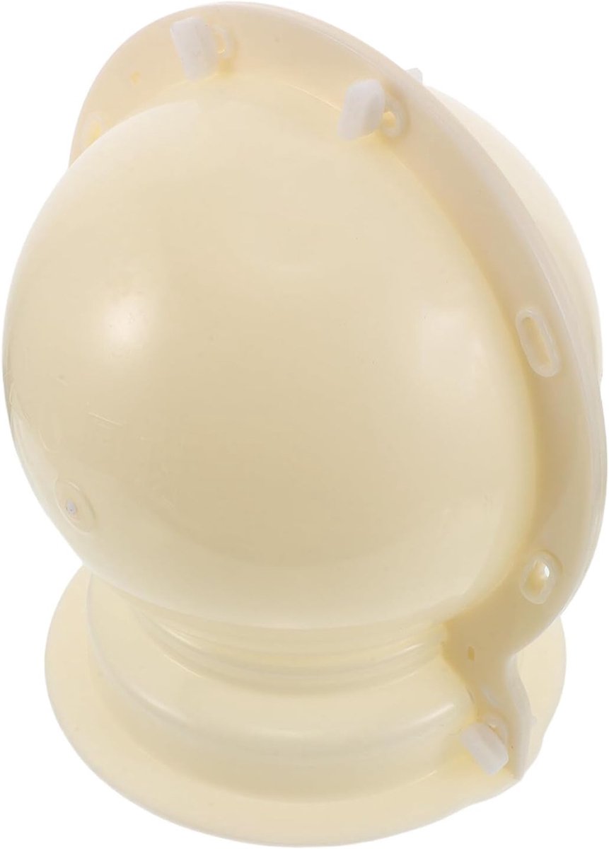Betonnen Zuil Mal - Decoratie Vorm - Tuin Decoratie Maken - Herbruikbaar Kunststof - 31.5 cm - Beige