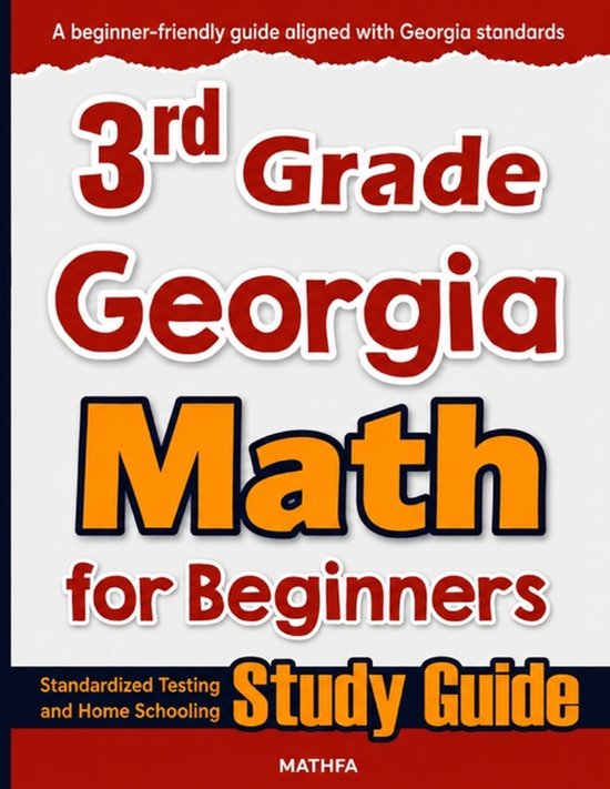 3rd Grade Georgia Math for Beginners - cover