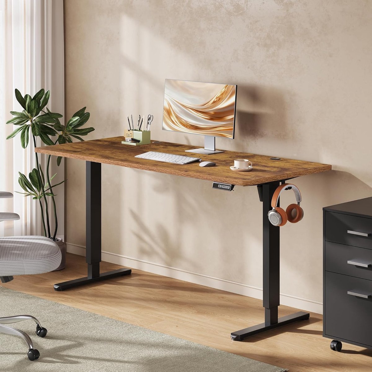 In In 160×70 cm zit-sta-bureau - afbeelding 2