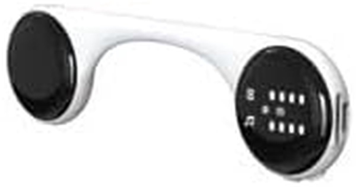 Witte Ruis Slaap Luidspreker - Kussen Speaker - Ontspannen Slapen - Botgeleidingstechnologie - 76 x 38 x 37 cm - Wit