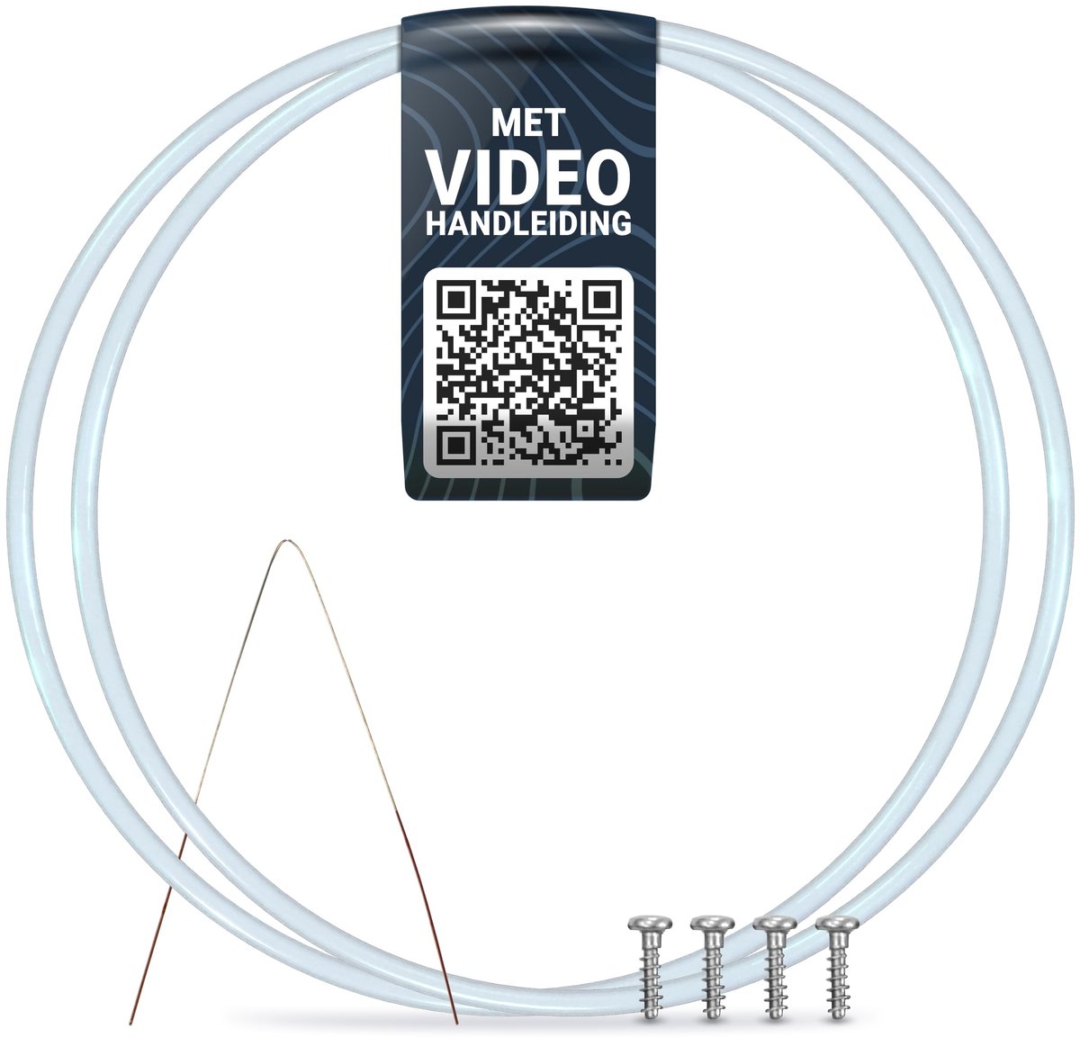 Dailygoods- Pomppotafdichting Reparatieset - Vaatwasser - Geschikt voor Bosch/Siemens/Neff - Ø182 mm - E15-fout - Inclusief QR-code instructies
