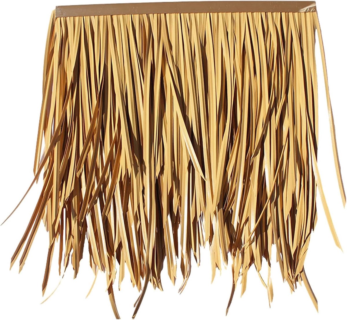 Stro Dakpanelen - Kunstmatige Rietrollen - Tuin Decoratie - Weerbestendig Materiaal - 50 cm Breed - Natuurlijk