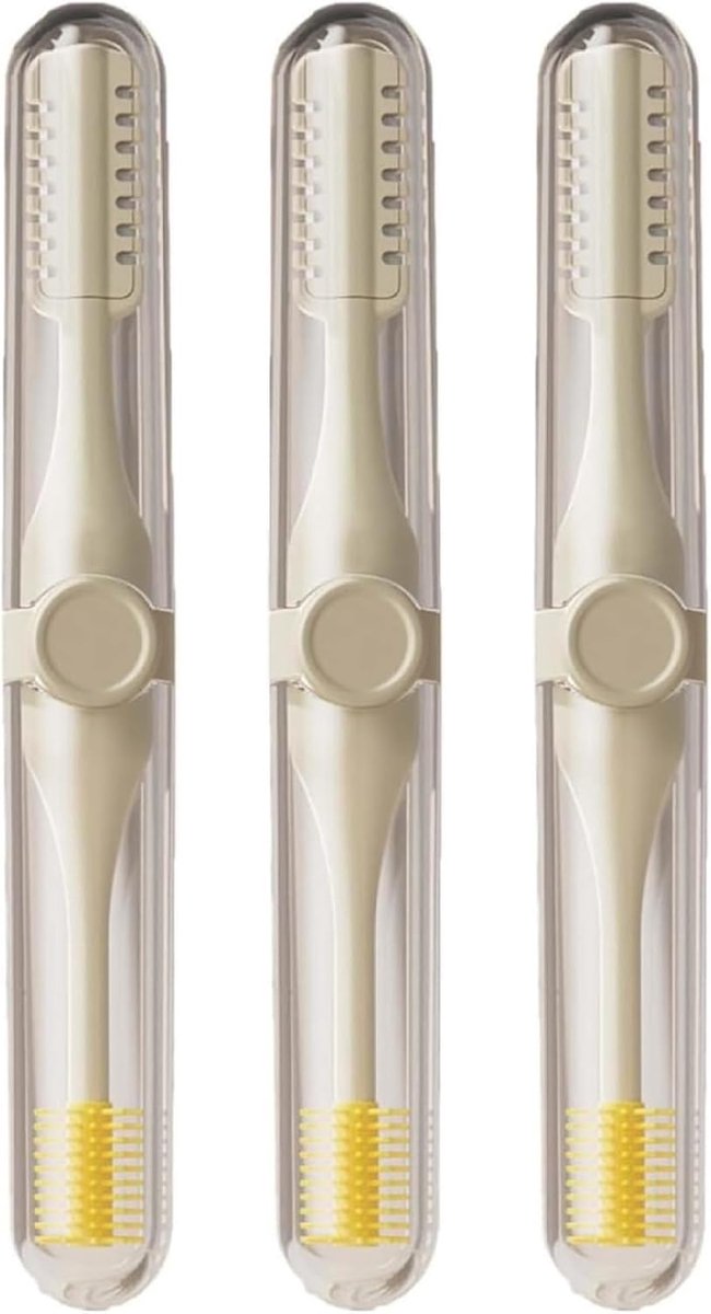 Neus Oor Trimmer - Verzorgingstool - Dagelijkse Verzorging - 2-in-1 Functie - 3 Stuks - Beige